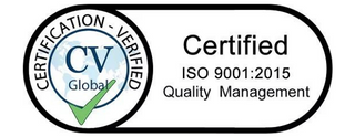 A logo with the words certified quality management.