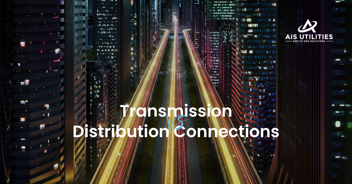 Transmission and distribution connections.