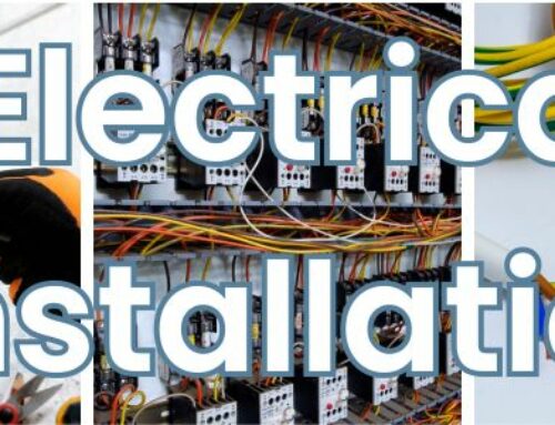 What does electrical installation mean?